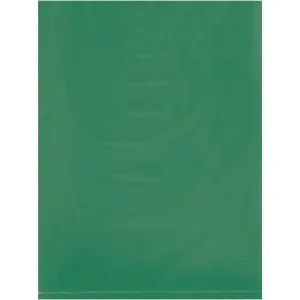 9 x 12" - 2 Mil  Green Flat Poly Bags