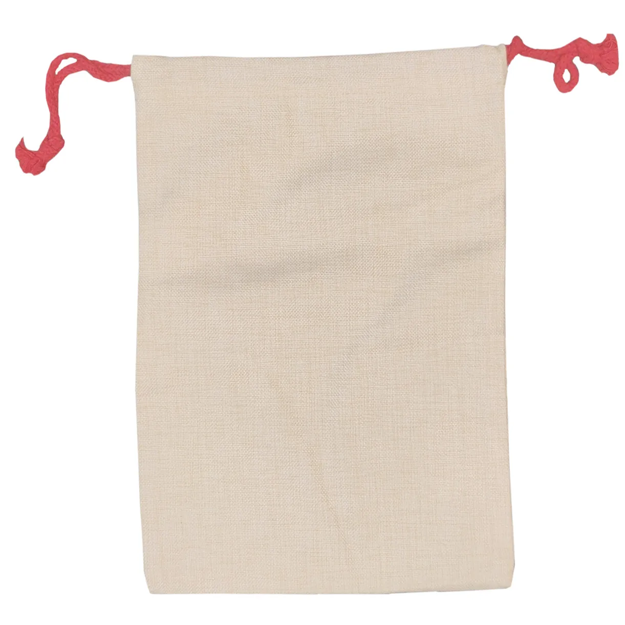 Bags - Drawstring / Xmas Sack - Linen Style - 50cm x 68cm