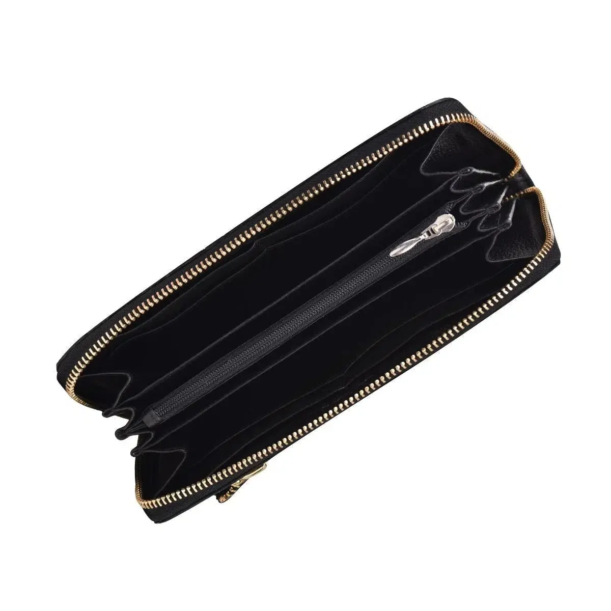 BD211MA - Cuadra black fashion stingray clutch wallet for women