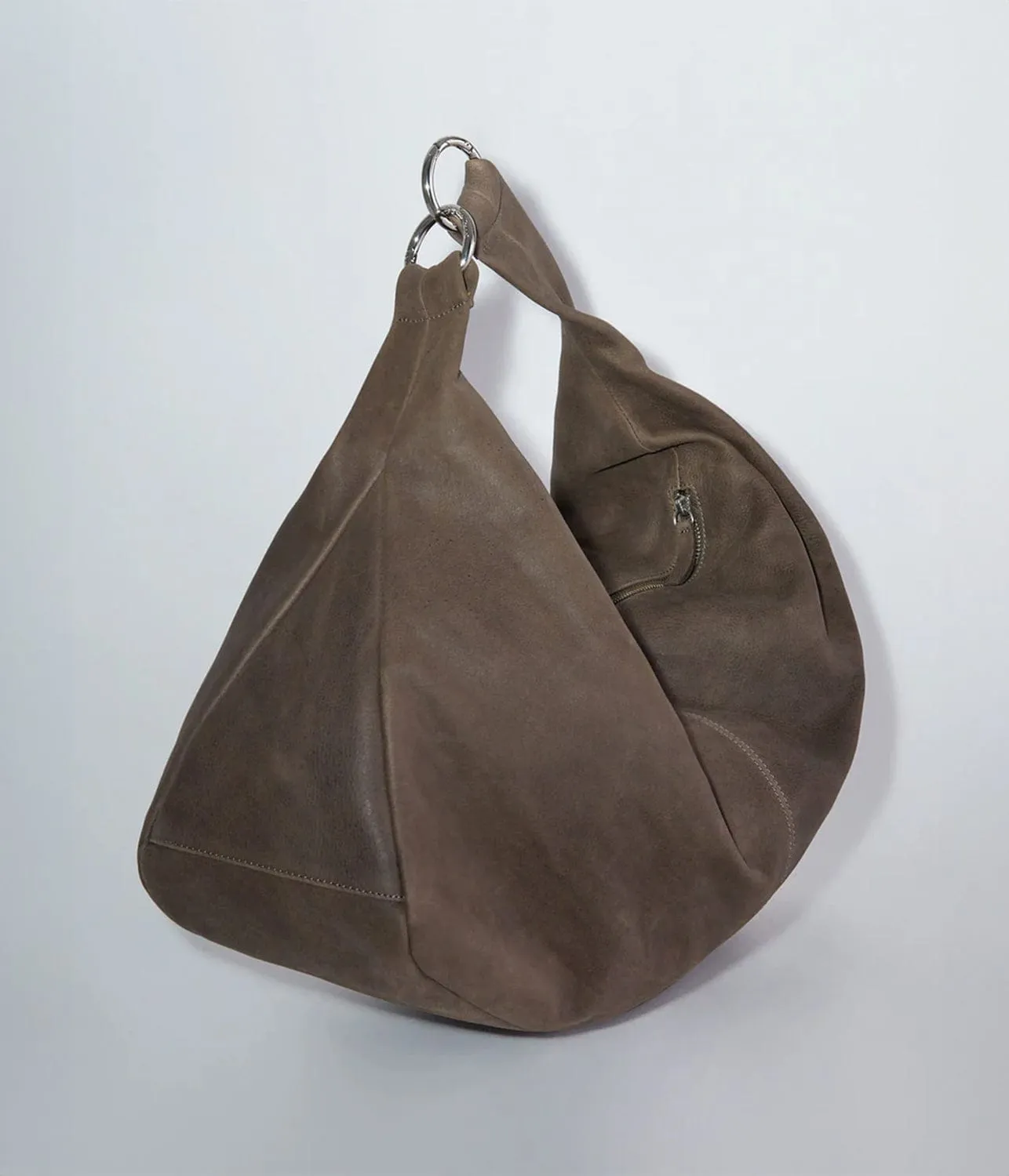 BIG DRY SHOULDER BAG- BROWN