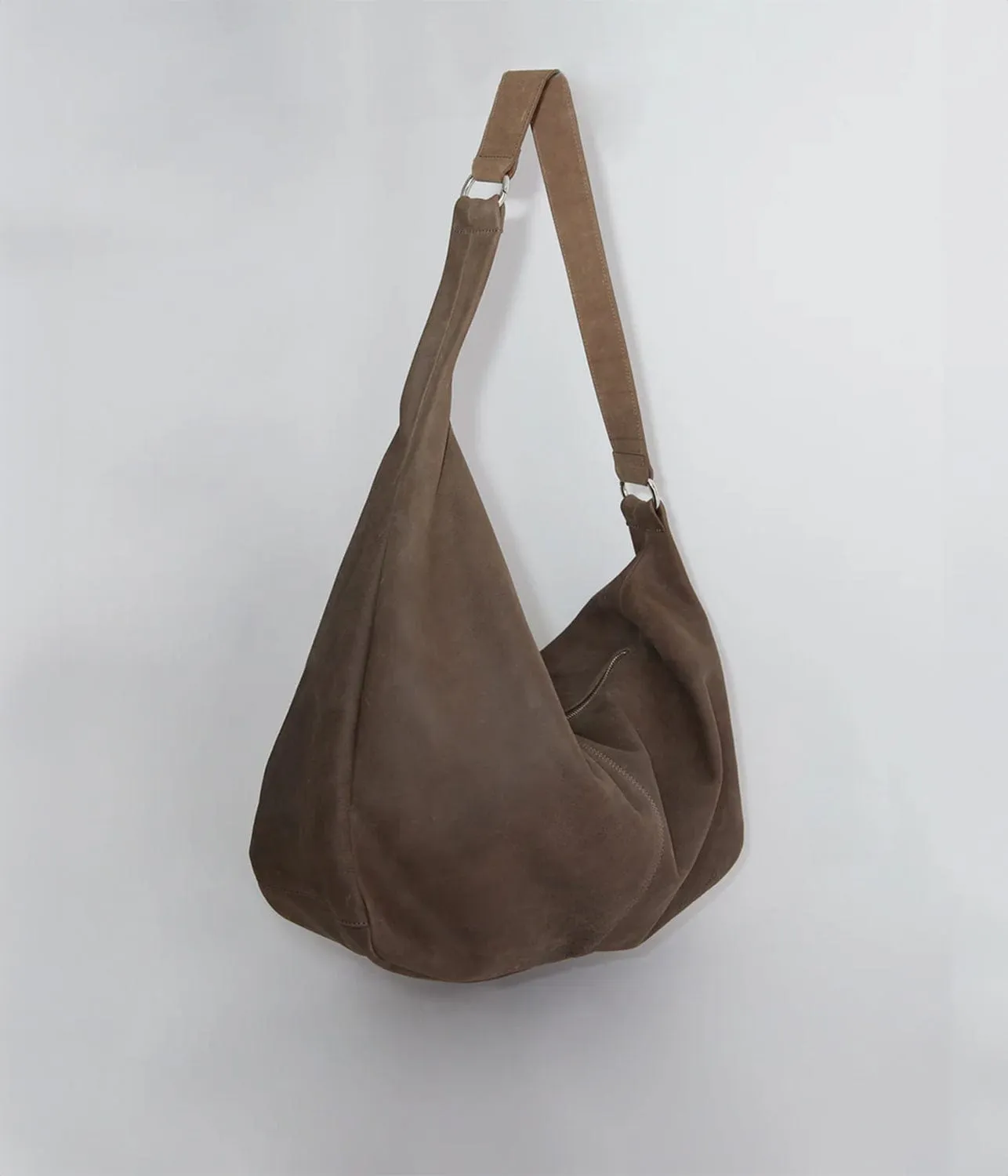 BIG DRY SHOULDER BAG- BROWN