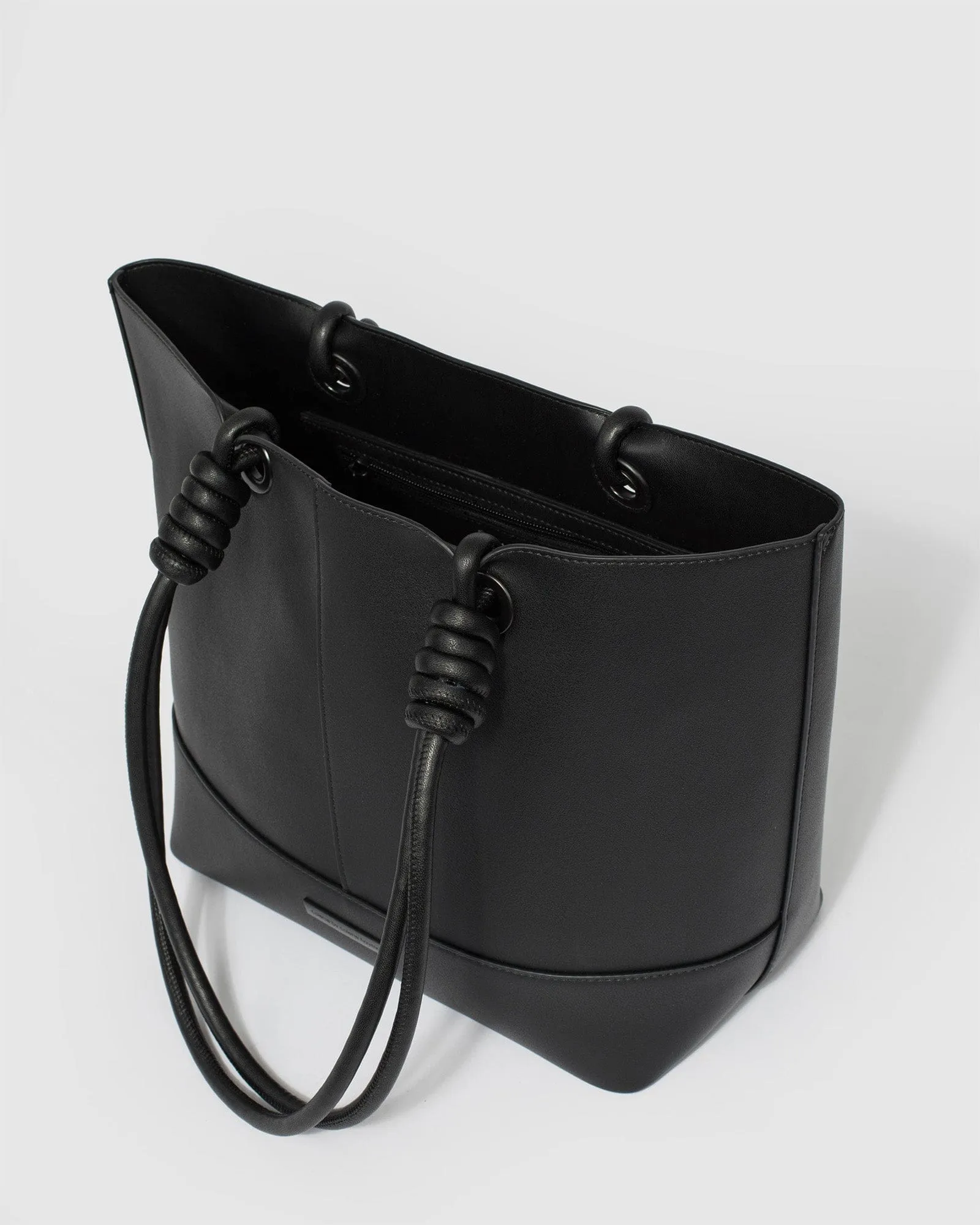 Black Alice Knot Tote