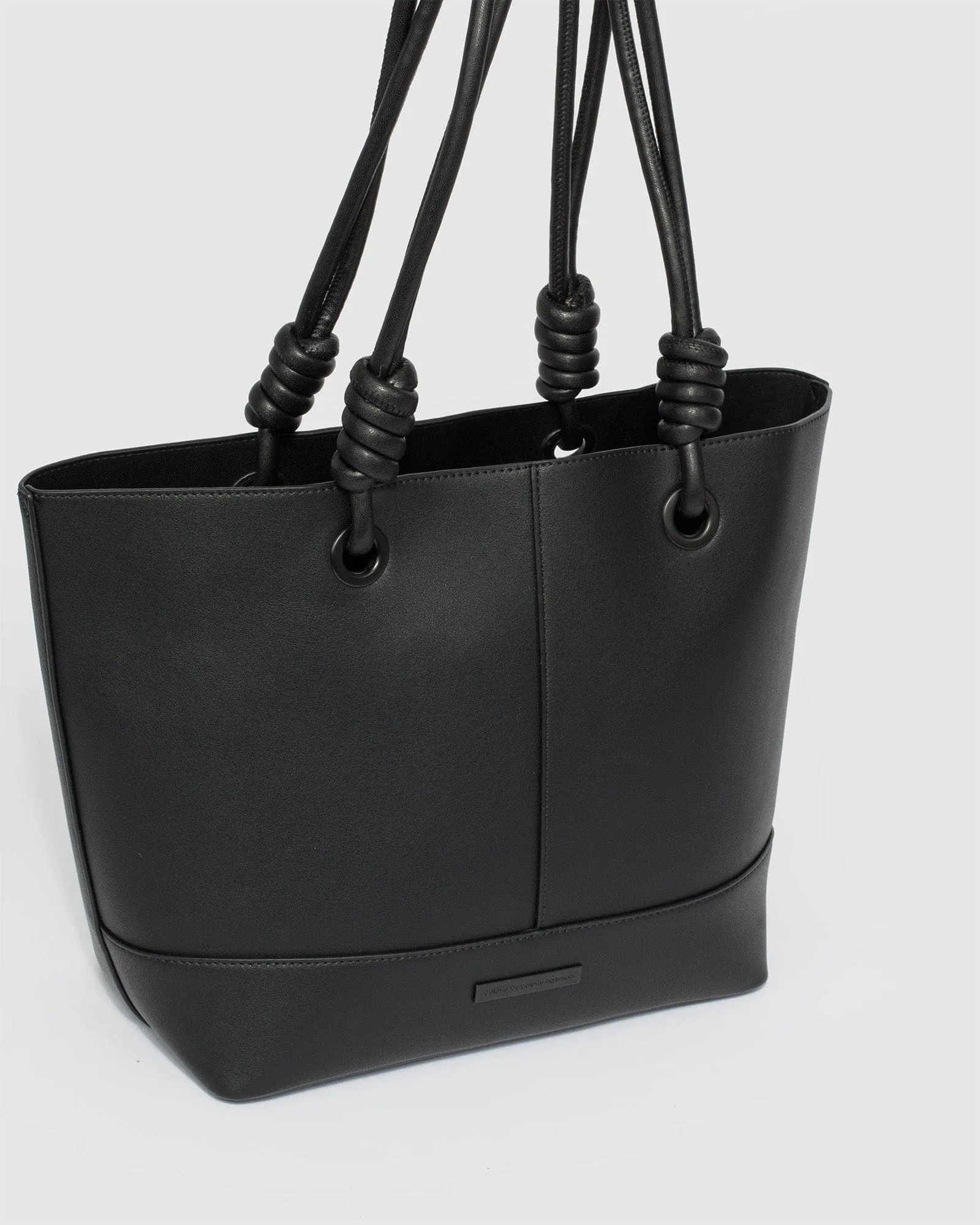 Black Alice Knot Tote