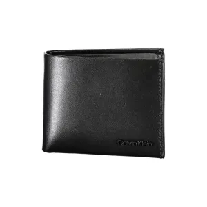 Calvin Klein Sleek Double-Slot Leather Wallet with RFID Block