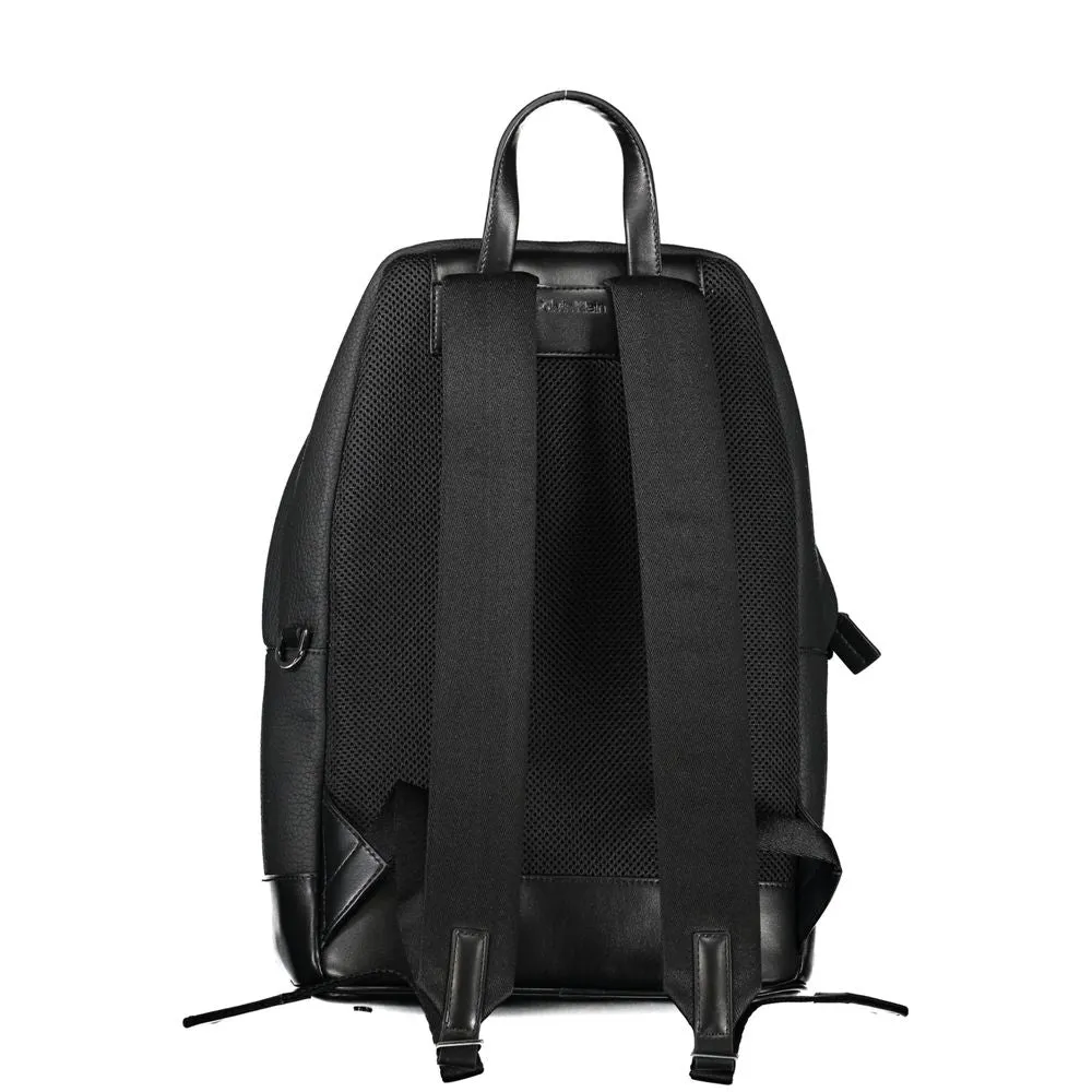 Calvin Klein Sleek Urbanite Black Backpack with Laptop Compartment