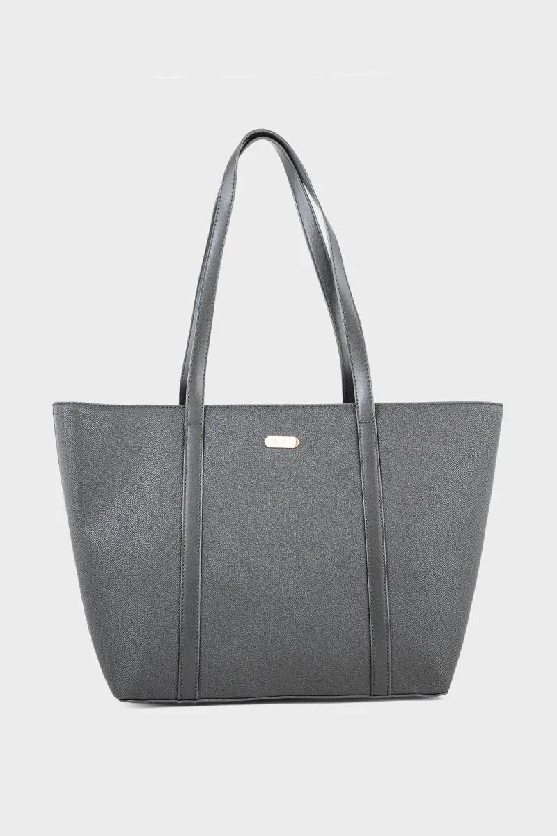 Casual Tote Hand Bags BS2069-Black