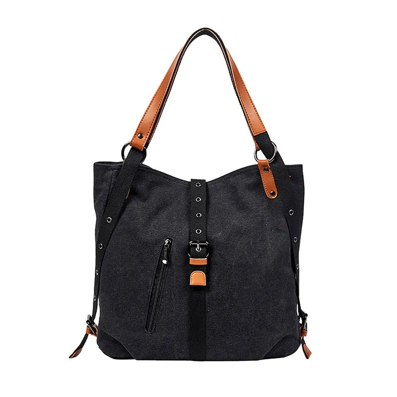 Casual Women's Convertible Canvas Bag