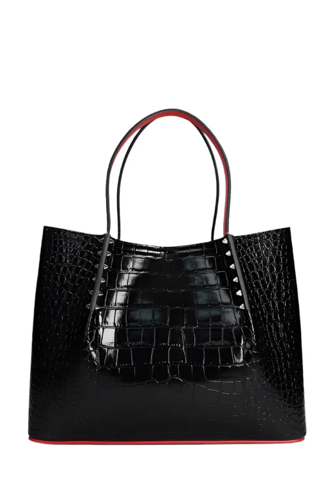 Christian Louboutin Cabarock Large Studded Leather Tote