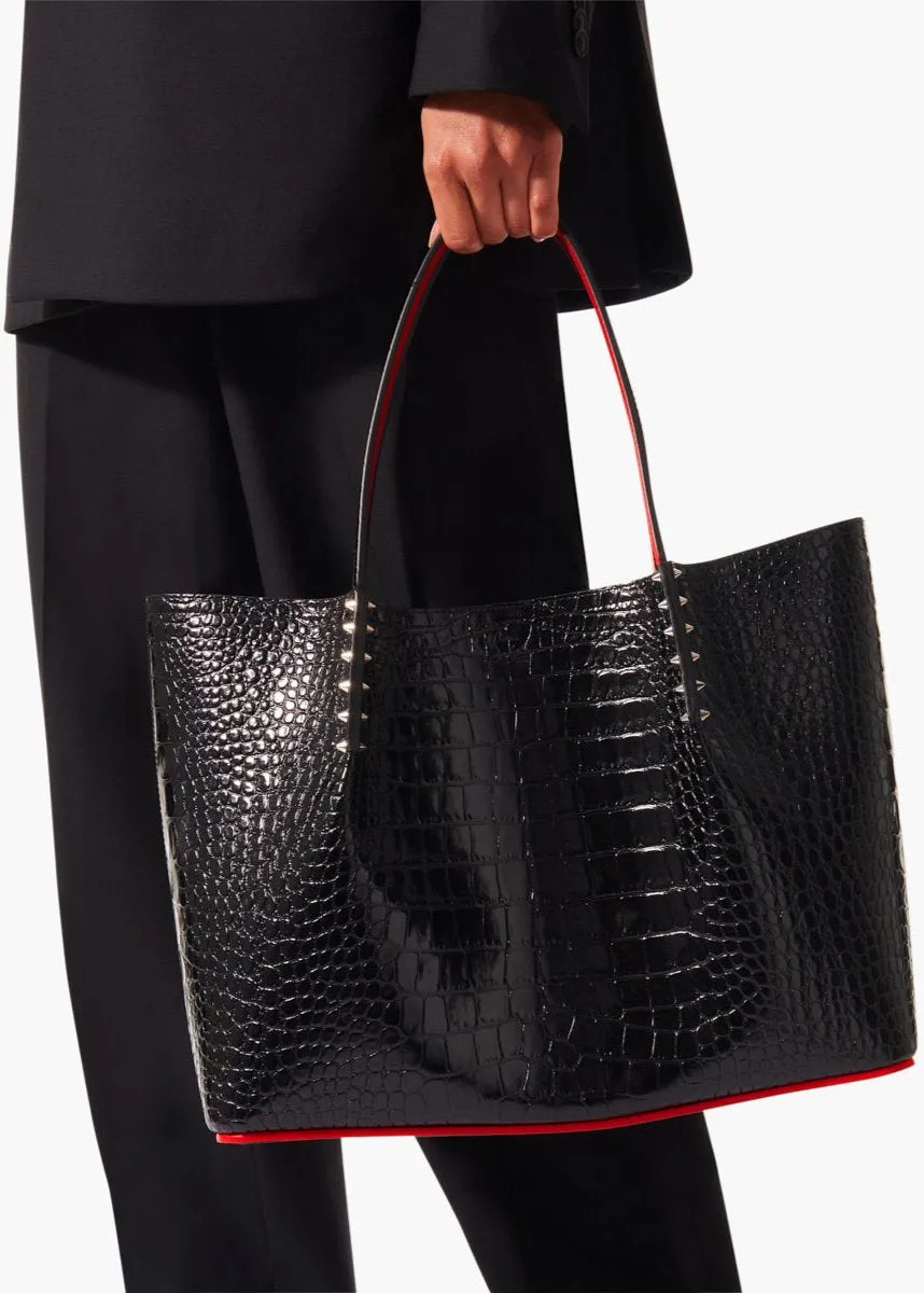 Christian Louboutin Cabarock Large Studded Leather Tote