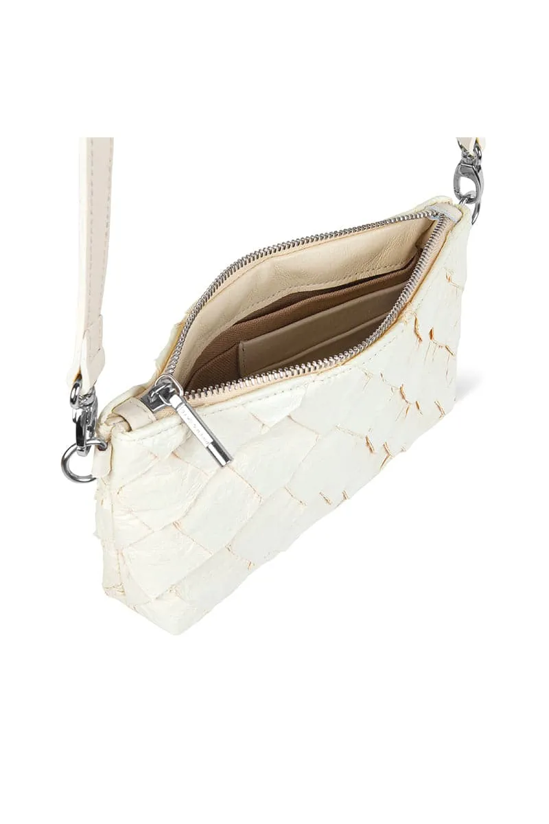 CLAY WHITE BOCA CROSSBODY BAG