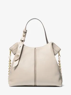 Downtown Astor Large Pebbled Leather Shoulder Bag