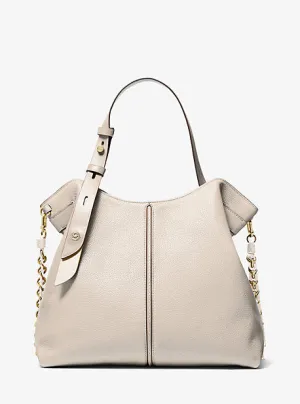 Downtown Astor Large Pebbled Leather Shoulder Bag