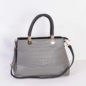 Fashion Trendy Women Handbag - Grey