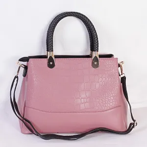 Fashion Trendy Women Handbag - Pink