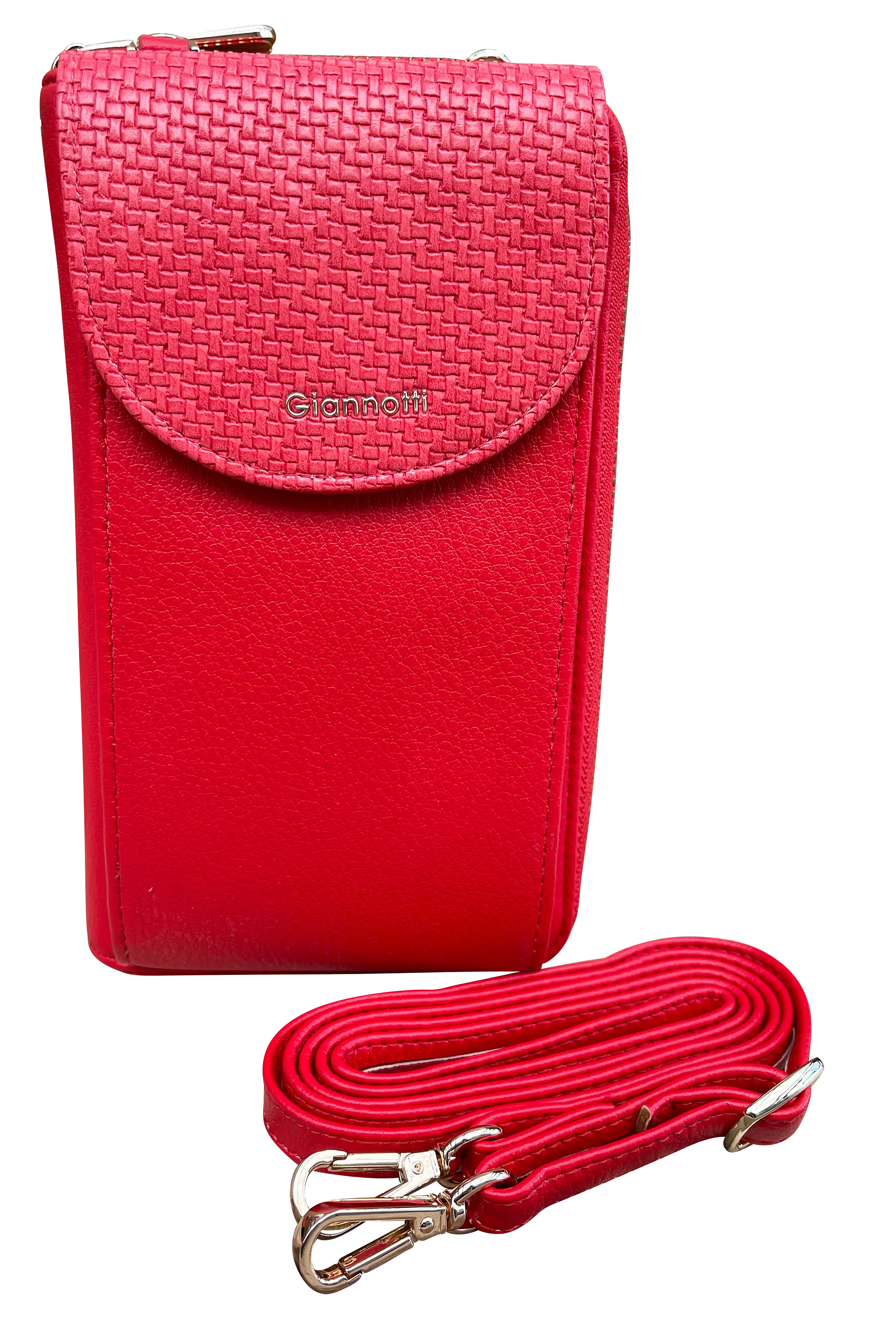 Gianotti Larissa Woven Crossbody Wallet/Phone Bag 00336V