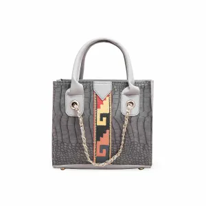 Grey Formal Hand Bag P56085