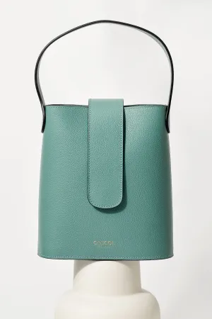 Holly Mini Bucket Bag - Sage