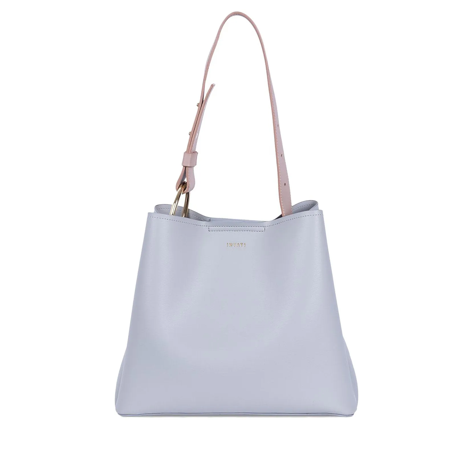 Jane Light Grey Vegan Tote Bag