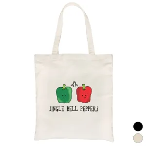 Jingle Bell Peppers Canvas Bag