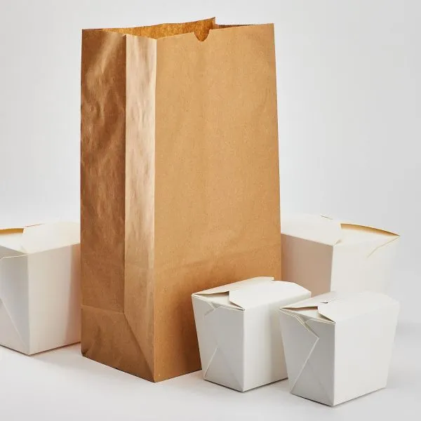 Karat 12 lb Paper Bag, Kraft - 1,000 pcs