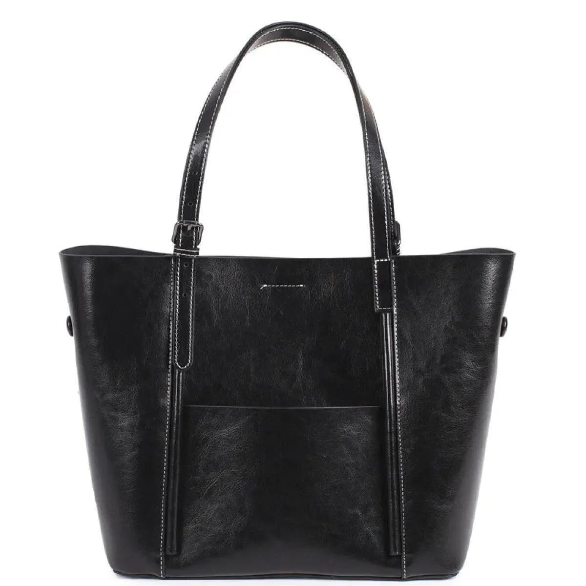 Large Capacity Zipper Tote Shoulder Bag