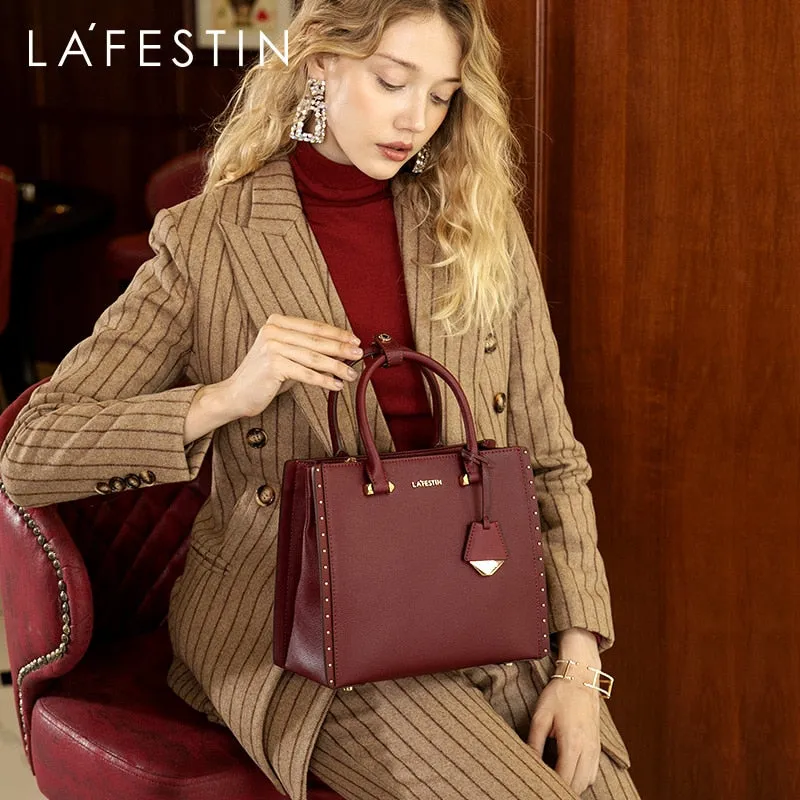 Leather Shoulder & Handbags - LA FESTIN Designer Tote Bags