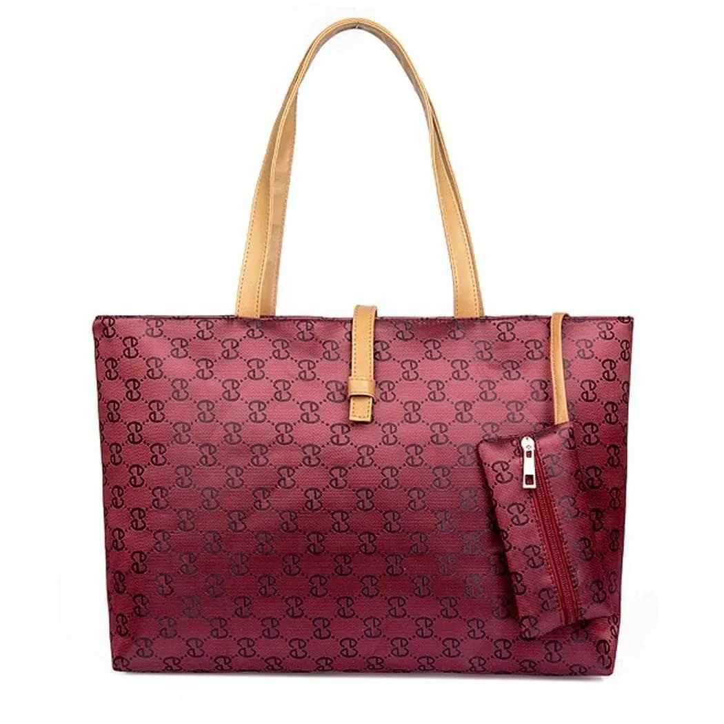 Logo Print Shoulder Bag - Multiple Colors