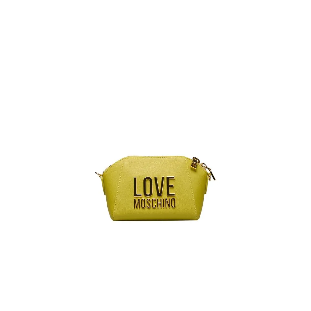 Love Moschino Yellow Polyethylene Women Crossbody Bag