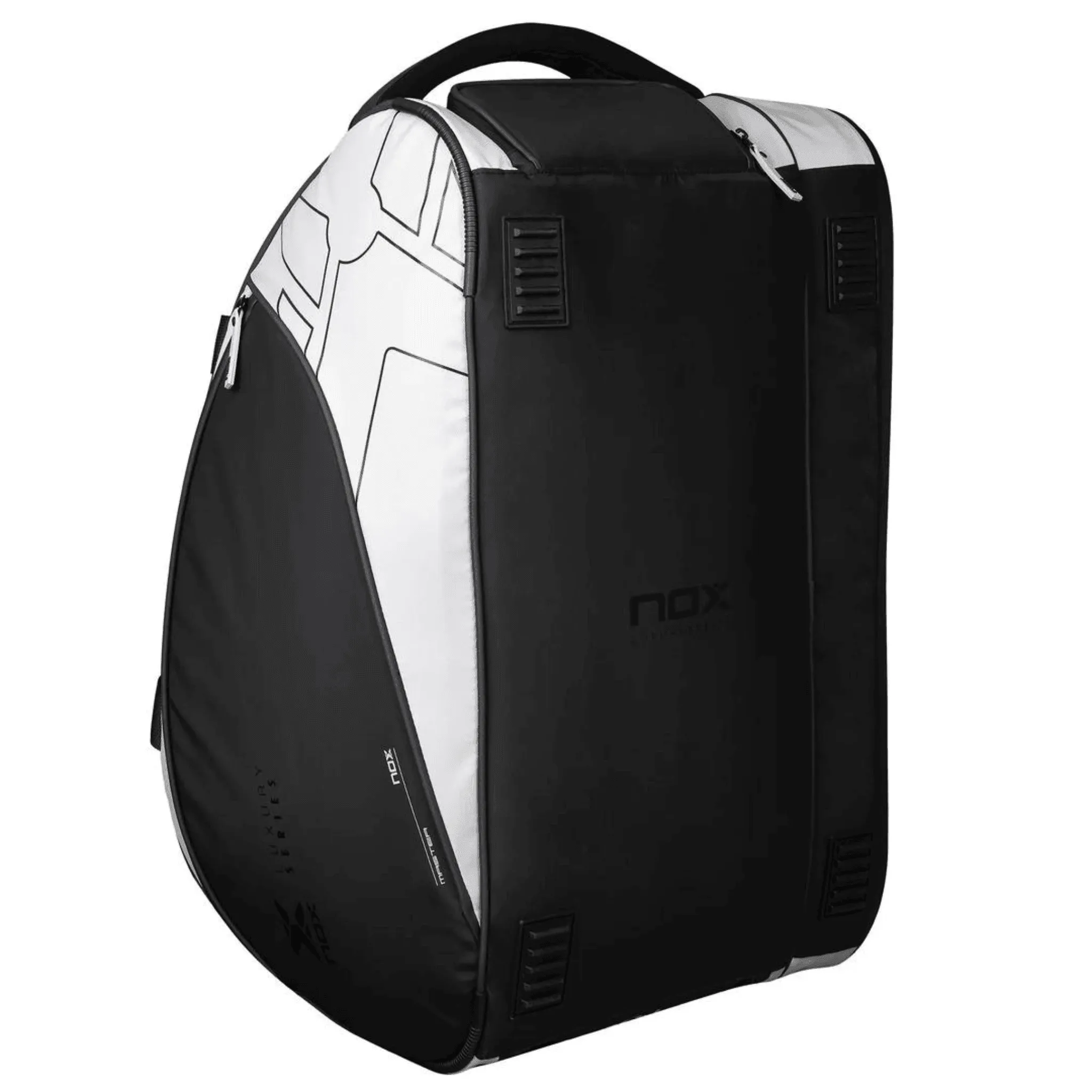 Nox LUXURY MASTER SERIES BLACK/WHITE PADEL BAG