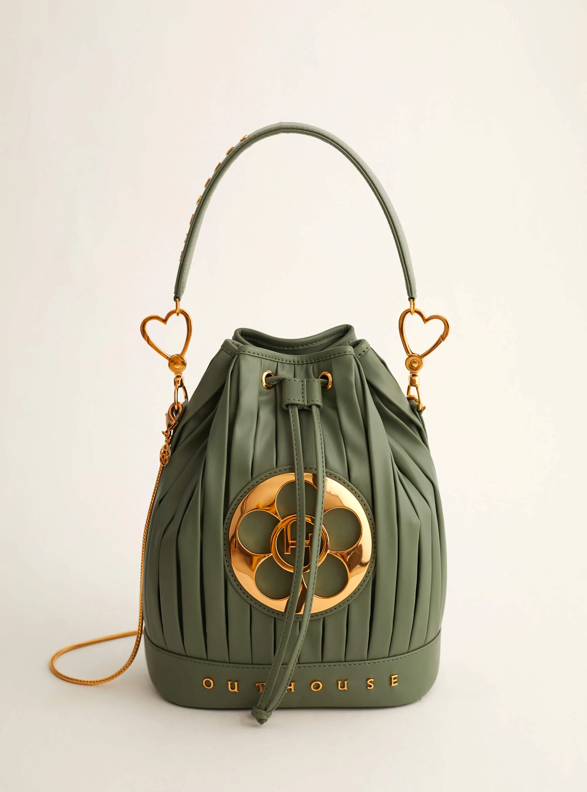 OH Poppi Bucket Bag in Fern Green