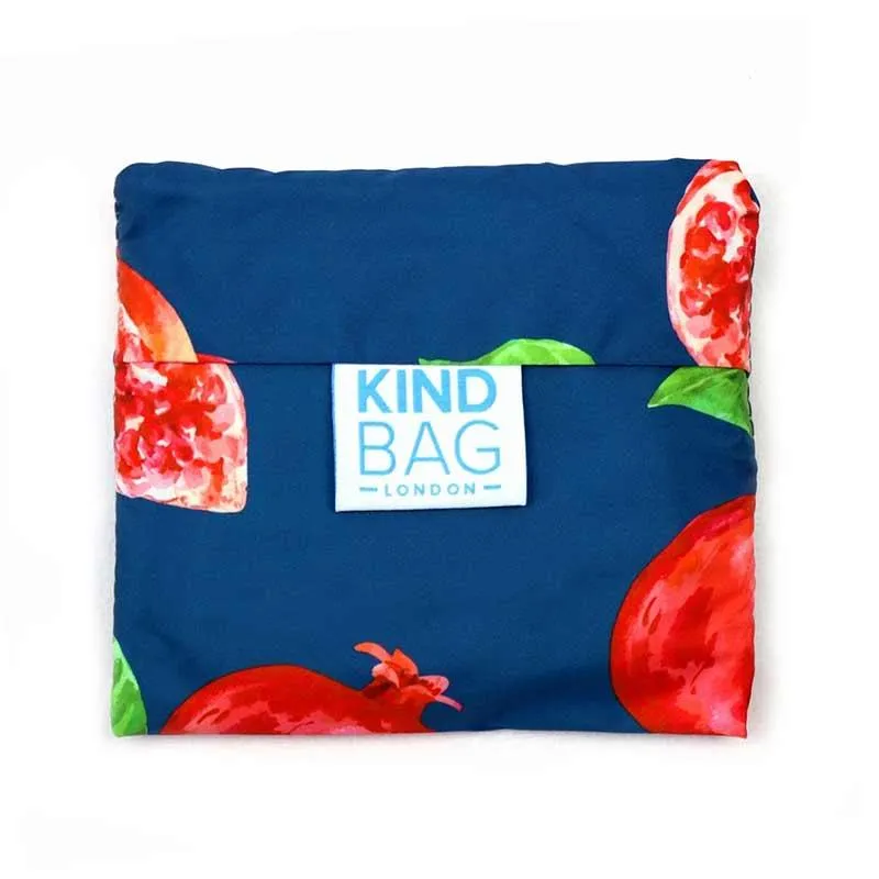 Pomegranate Reusable Shopping Bag Made From 100% Recycled Plastic Bottles