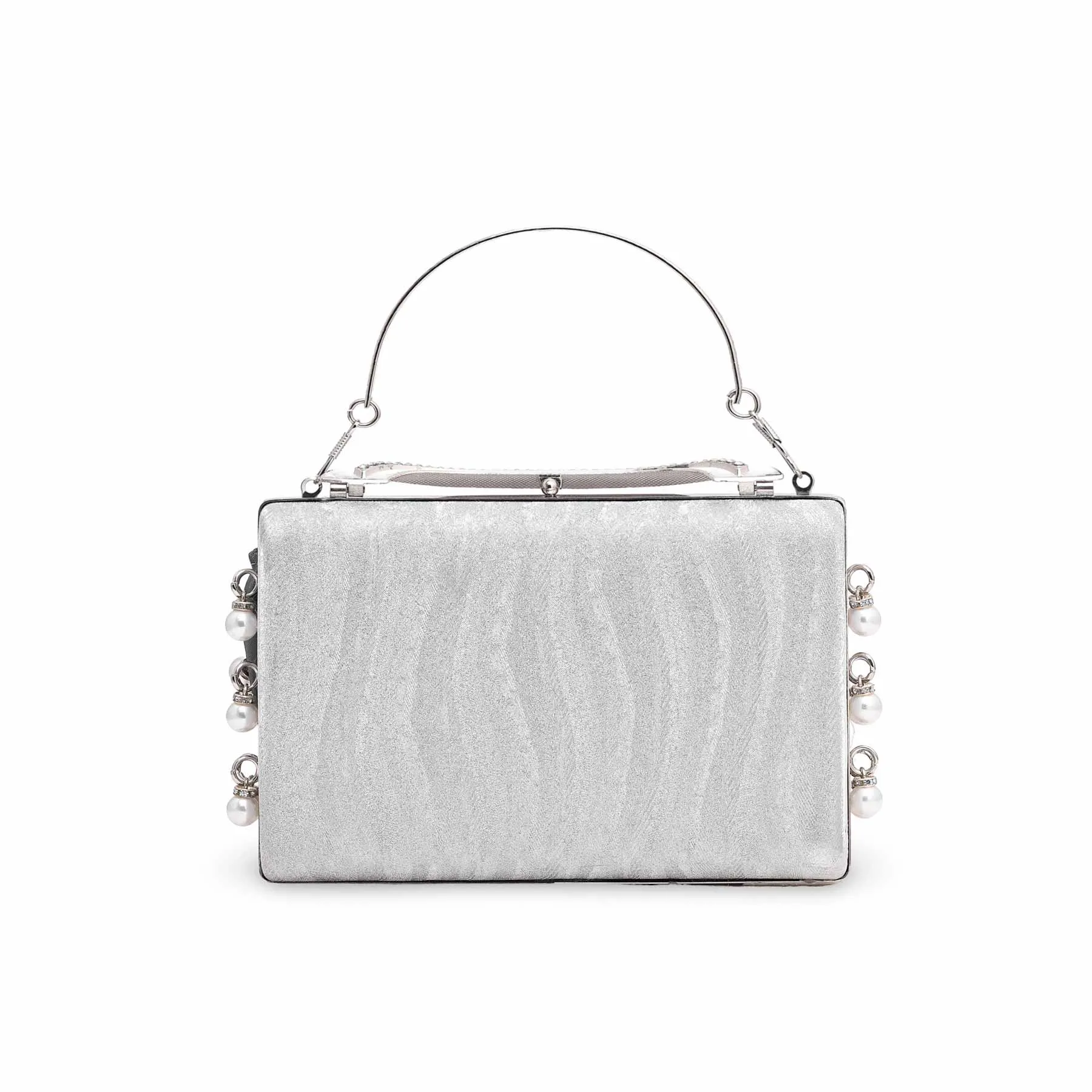 Silver Bridal Clutch P15262