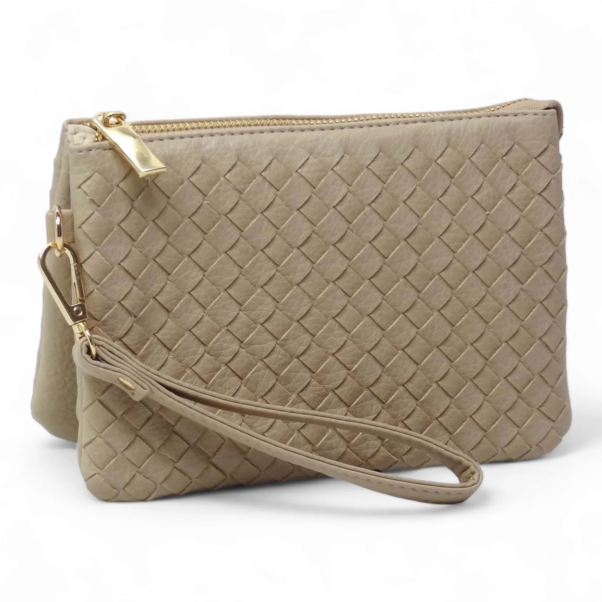 Small Woven Crossbody Bag/Clutch