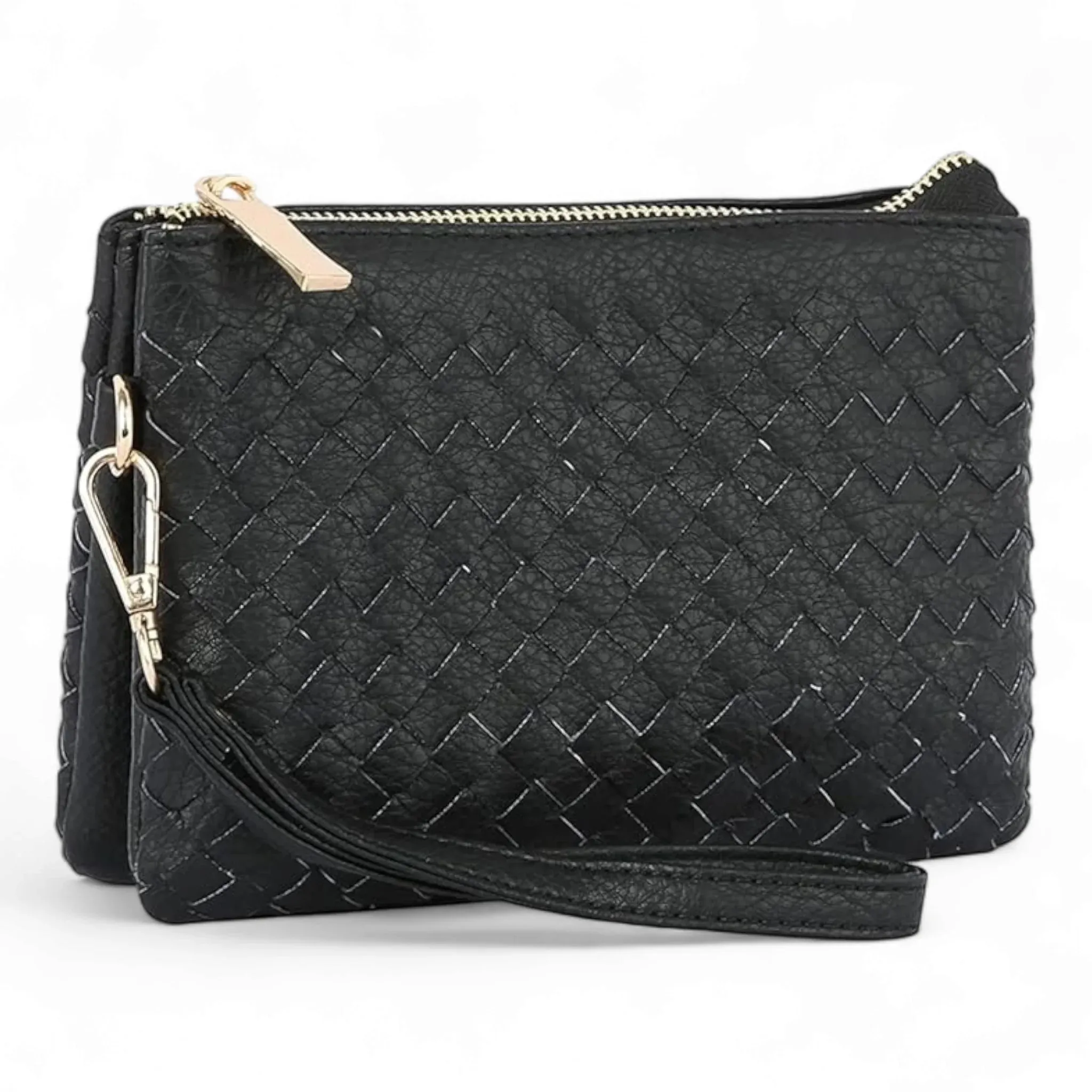 Small Woven Crossbody Bag/Clutch