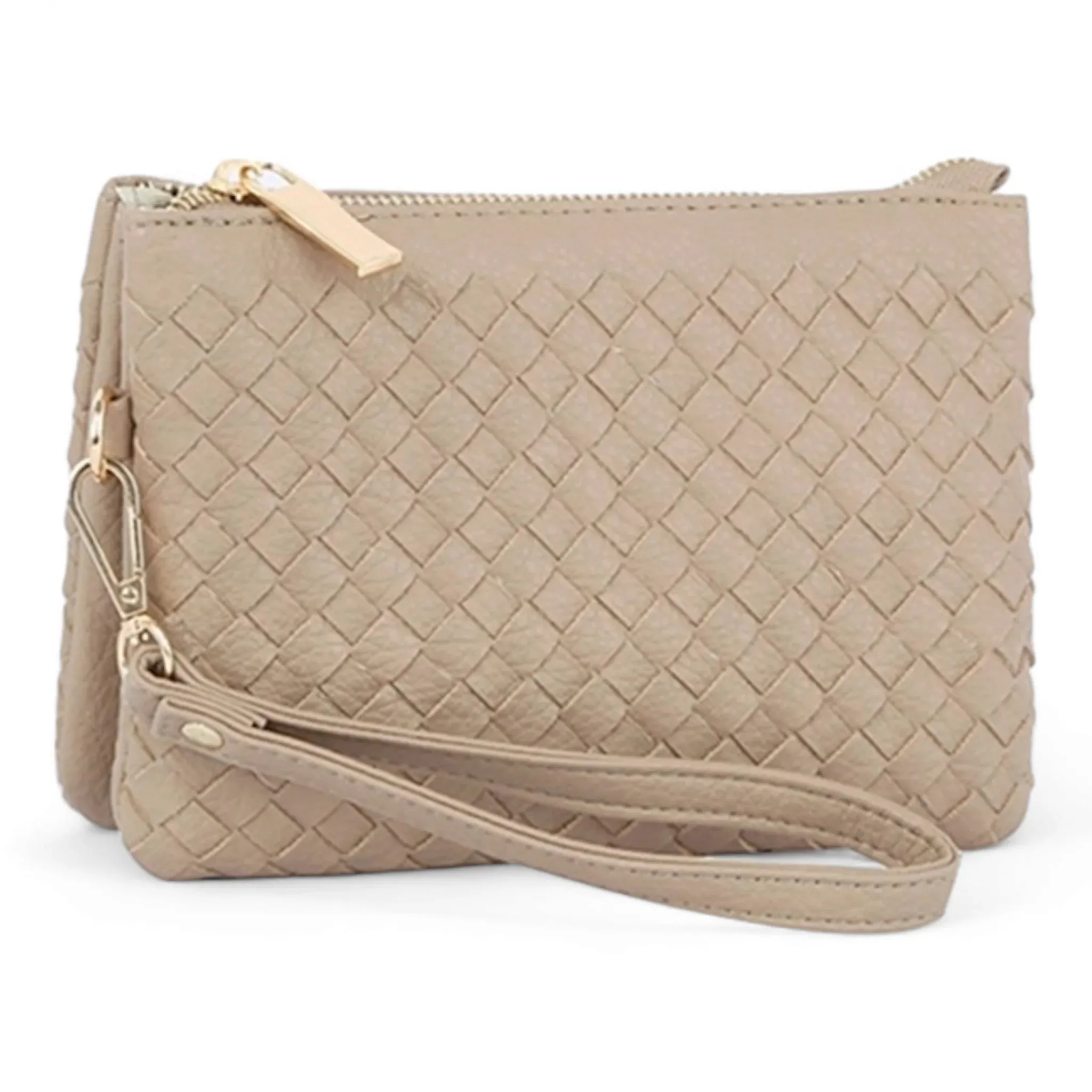 Small Woven Crossbody Bag/Clutch