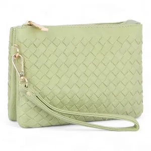 Small Woven Crossbody Bag/Clutch