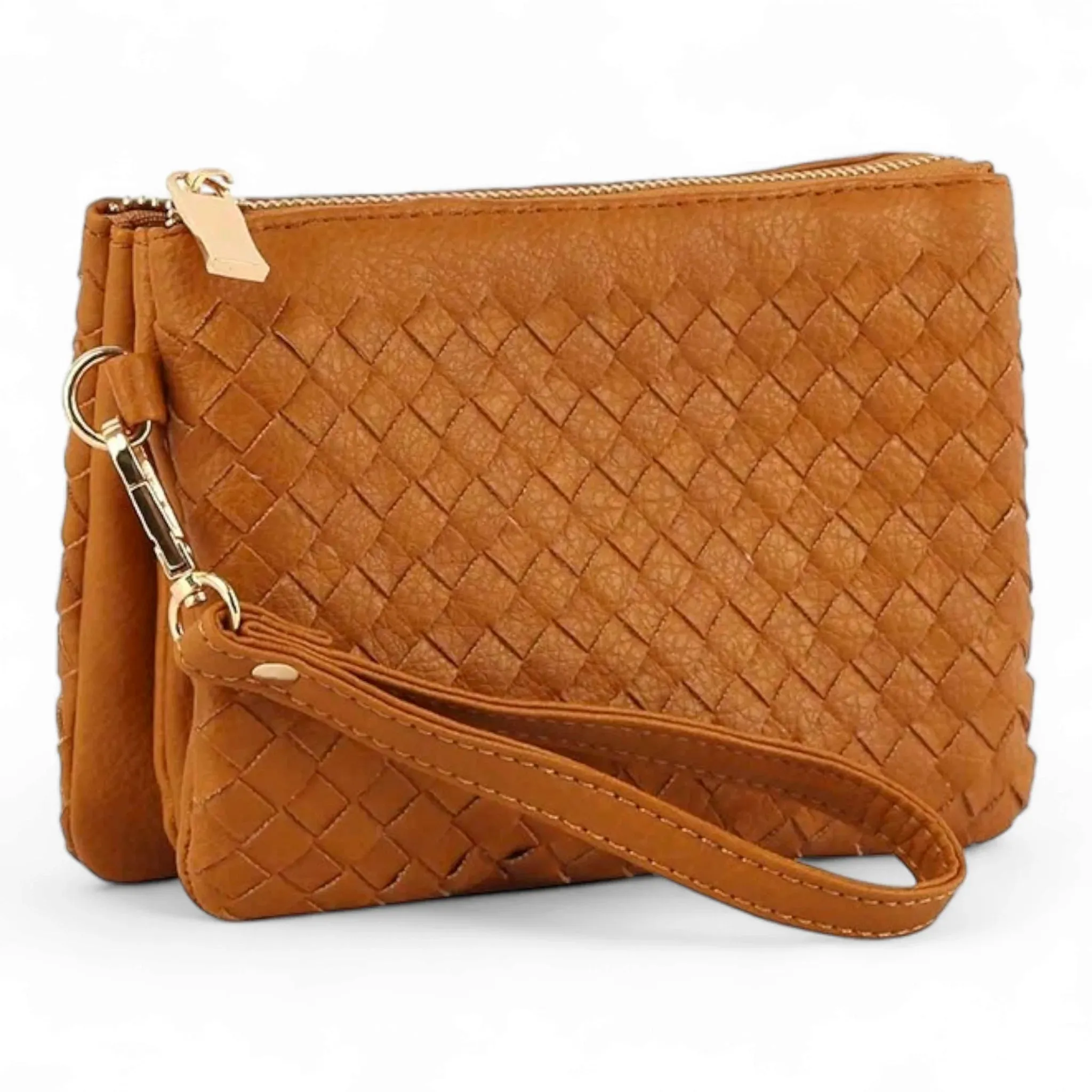 Small Woven Crossbody Bag/Clutch