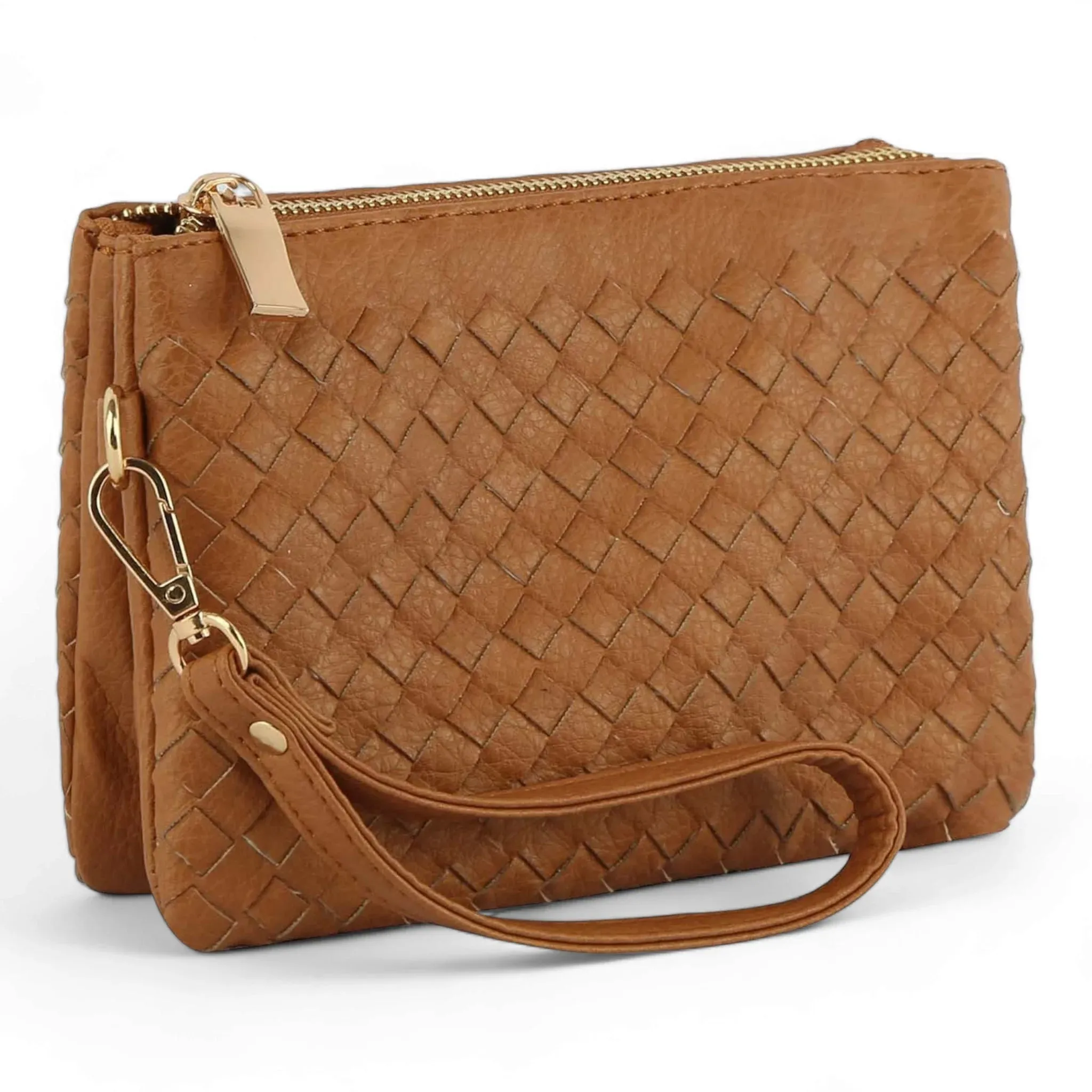 Small Woven Crossbody Bag/Clutch