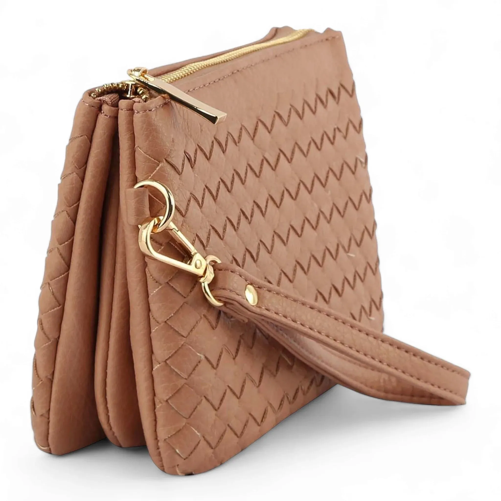 Small Woven Crossbody Bag/Clutch