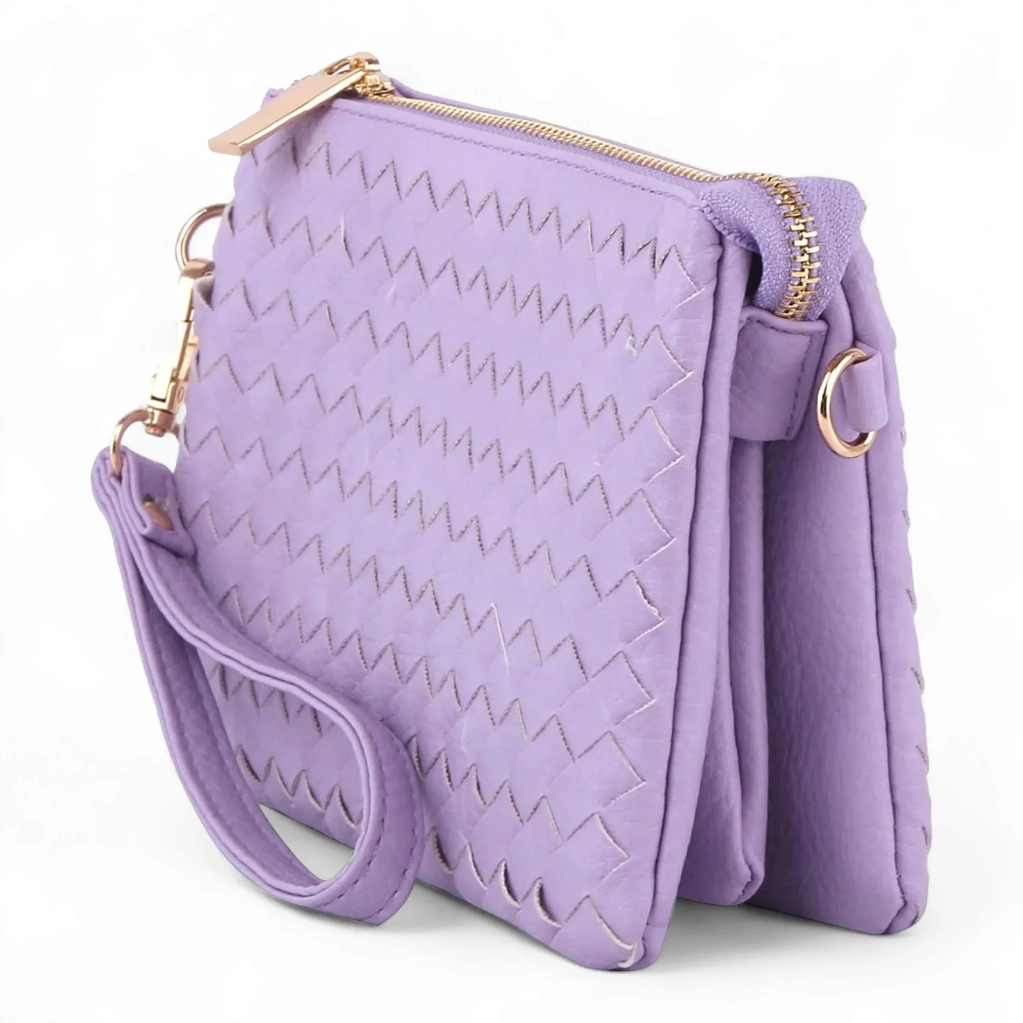 Small Woven Crossbody Bag/Clutch