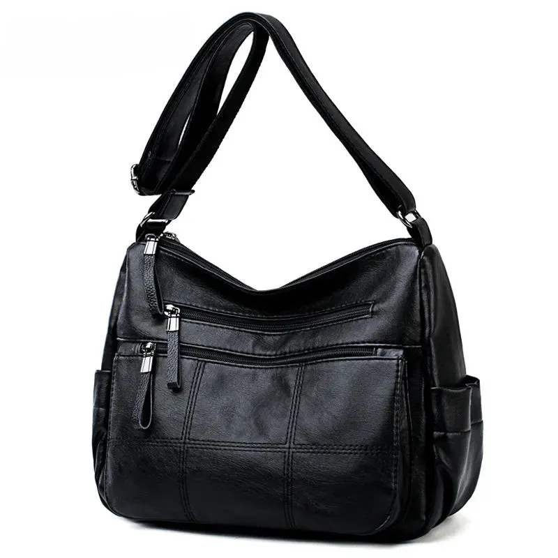 Soft Leather Crossbody Shoulder Bags