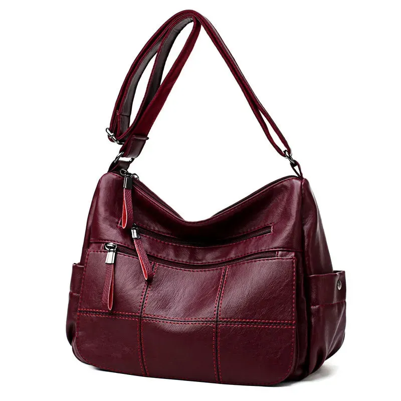 Soft Leather Crossbody Shoulder Bags