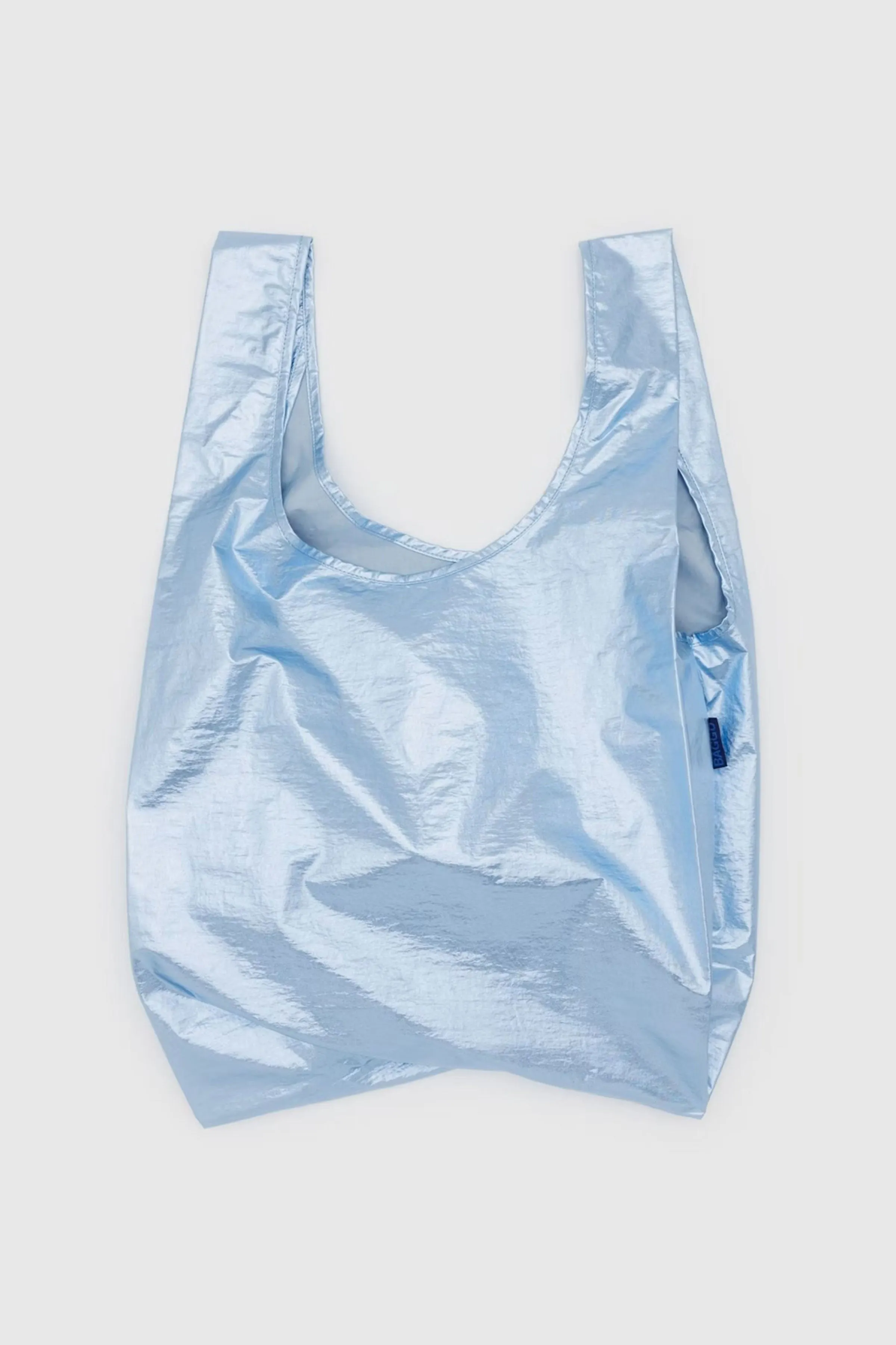 Standard Reusable Tote (Metallic Light Blue)