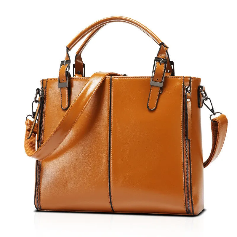 The new 2016 women handbag in Europe and the united Lady handbags PU leather female shoulder bag