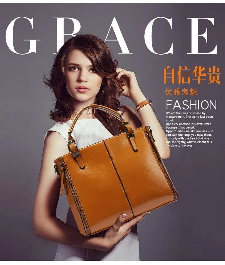 The new 2016 women handbag in Europe and the united Lady handbags PU leather female shoulder bag