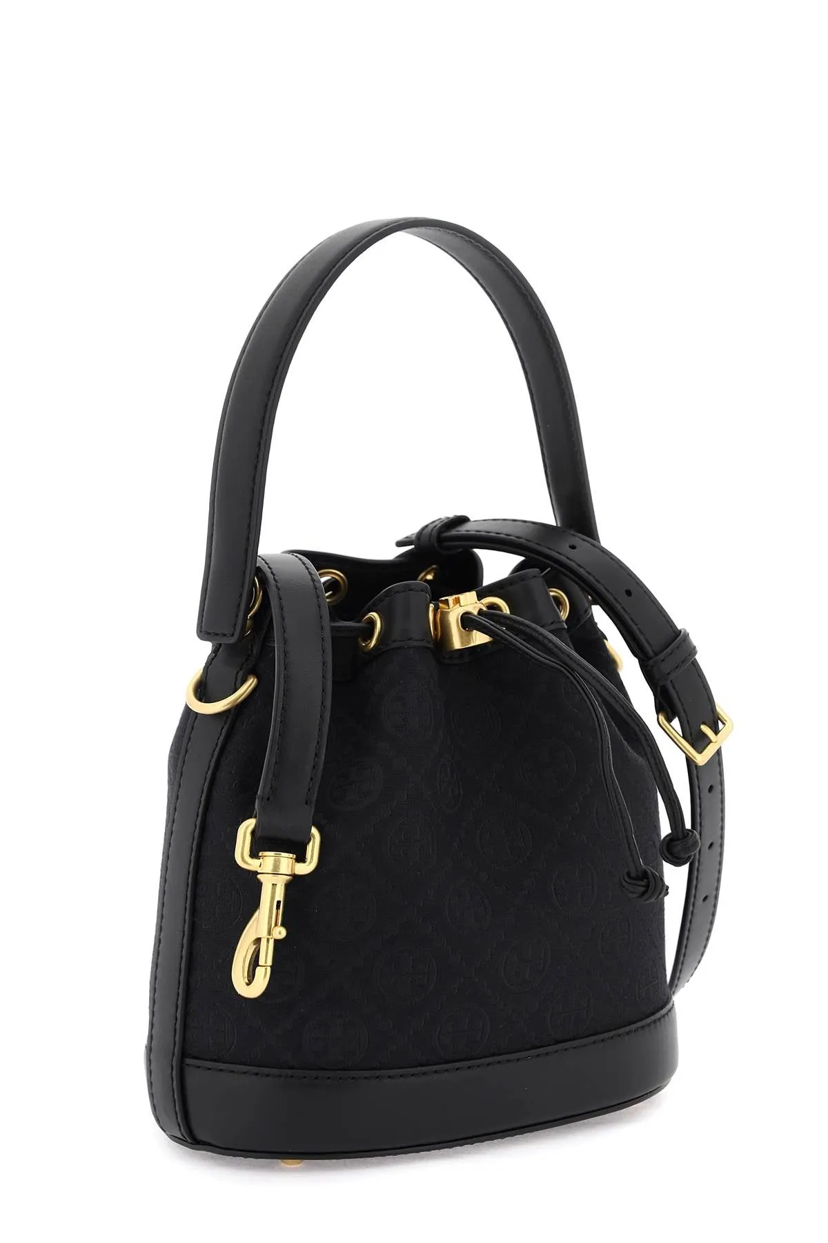 Tory burch 't monogram' bucket bag