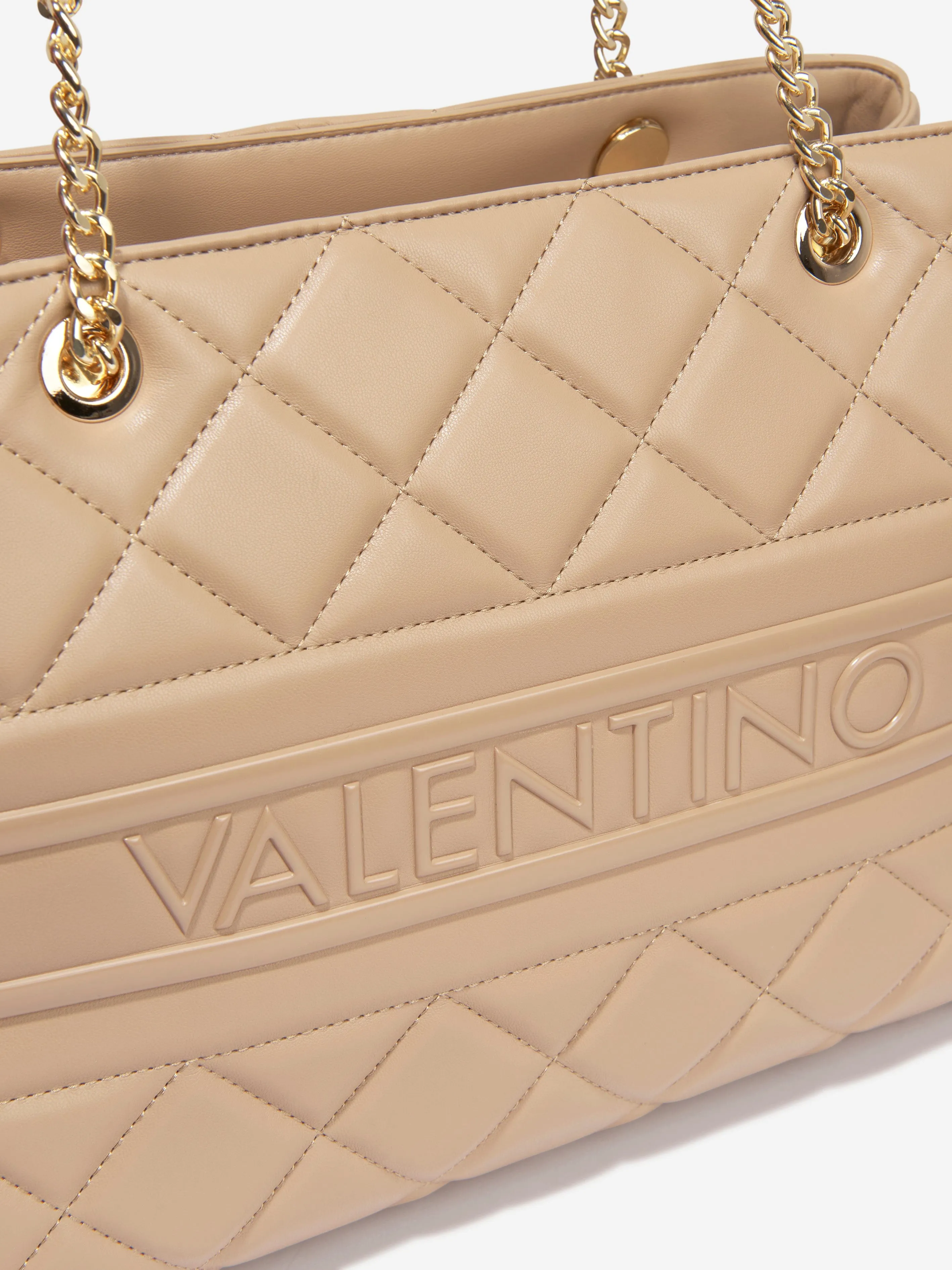 Valentino Girls Ada Tote Bag in Beige