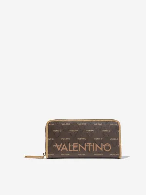 Valentino Girls Liuto Wallet in Brown (W: 2.5cm)