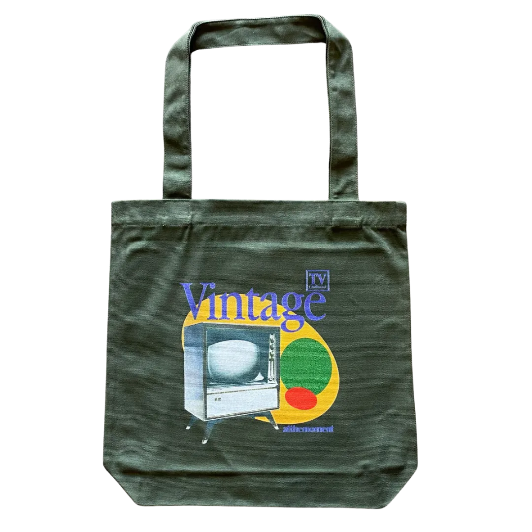 Vintage TV Tote Bag