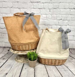 Wicker Tote Bags